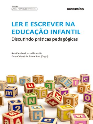 cover image of Ler e escrever na educação infantil